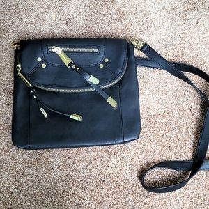 Black and Gold Steve Madden bag/clutch